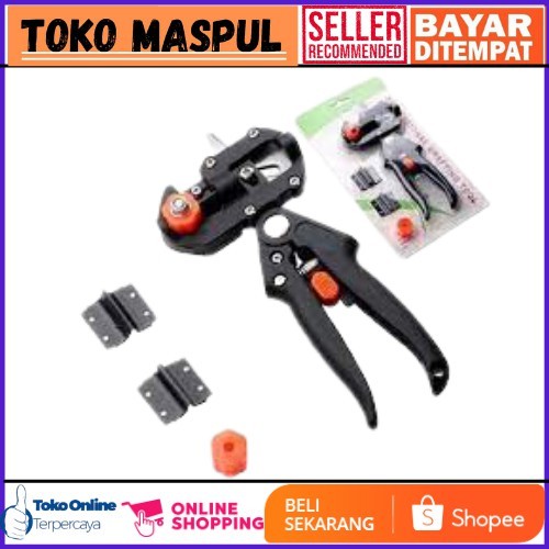 DAENG STORE.ID-Gunting Stek Okulasi Grafting Tool Set Lengkap Stek Sambungan Tanaman Kebon Tool Prun