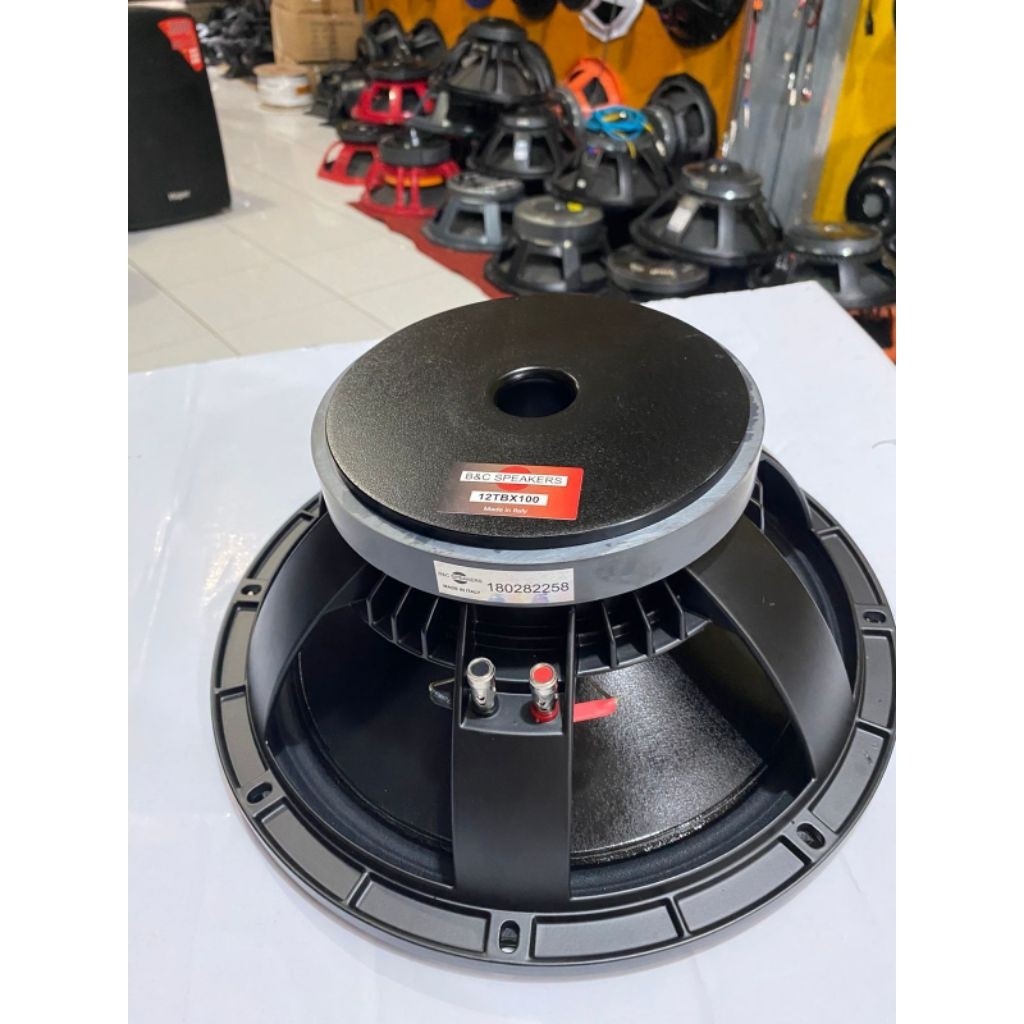 SPEAKER KOMPONEN 12 INCH BNC 12TBX100 COATING LUAR DALAM