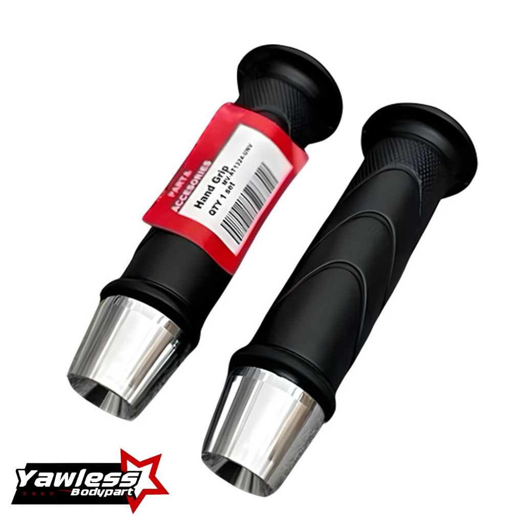 handgrip honda set bandul jalu stang chrome model pcx universal Grip Honda semua motor Beat Scoopy S
