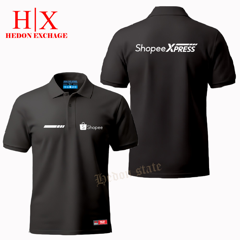 Hedon State - Poloshirt Pendek Spx-Express Baju Kaos Kerah Pria Wanita Seragam Kekinian