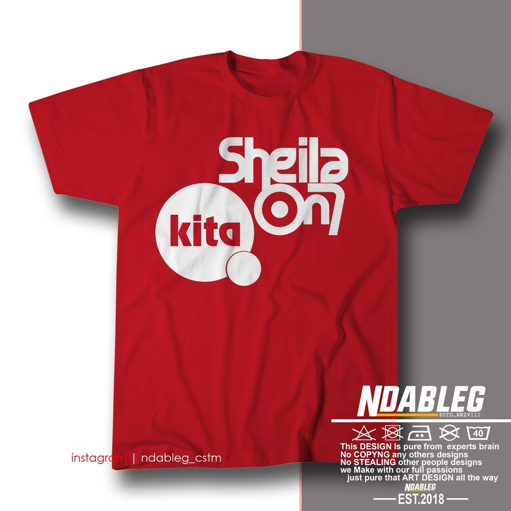 Kaos Sheila On7 kita kaos band sheila on 7