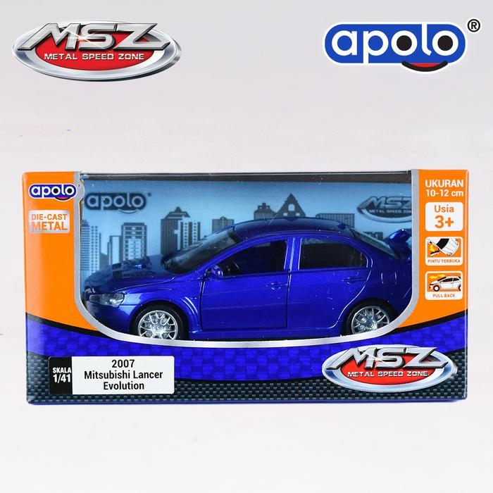 Apolo MSZ 1:43 Mitsubishi Lancer - Biru