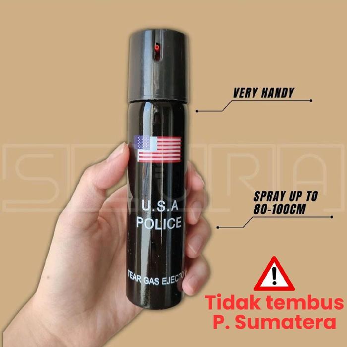 Pepper Spray / Tear Gas Spray / Gas Air Mata / Self Defense - TAD110ml