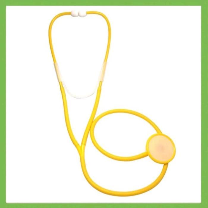 FUNKIT Stetoskop - Stetoskop Mainan - Stetoskop Dokter Mainan Anak - Merah