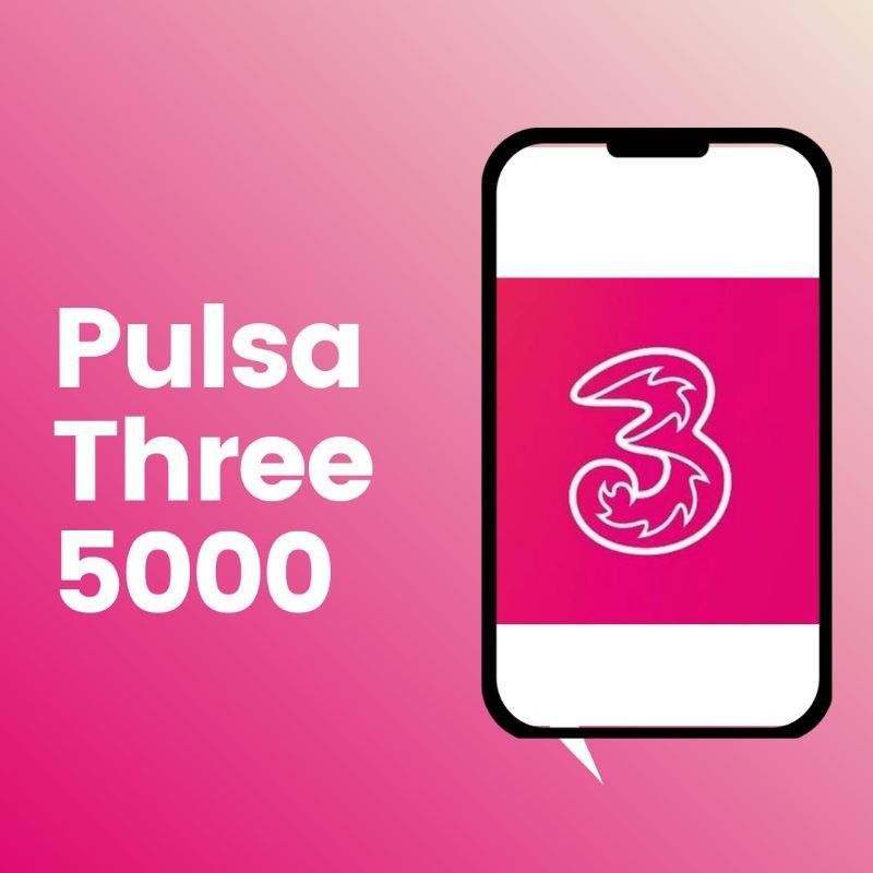 PULSA TRI NOMINAL 5000 5K TAMBAH MASA AKTIF