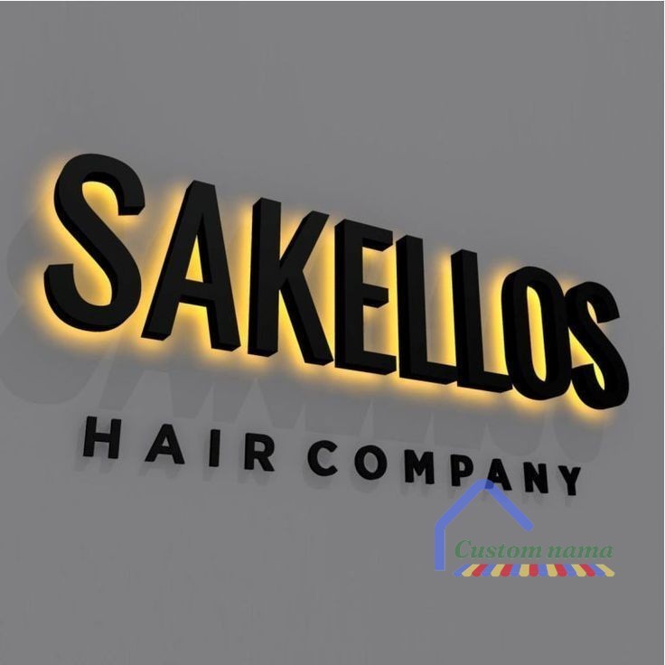 AM CUSTOM NAMA HURUF TIMBUL NYALA  HURUF NYALA  HURUF LAMPU  NAMA CAFE   KASTEM HURUF DEKOR 4-7 Huru