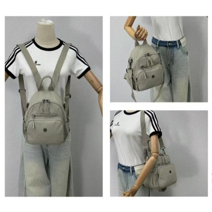Tas Ransel Wanita Chibao 00519-SF# Kanvas Nano Terbaru - Backpack, Cewek - Hitam