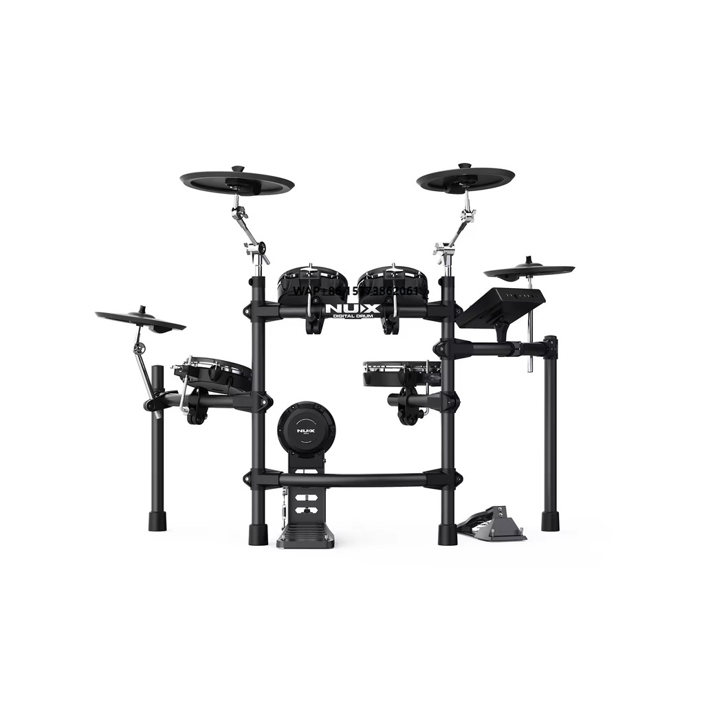NUX DM7X Electric Drum Set Portable Selfsampling Preset Drum Kits 5 Types of Coaching Functions Prof