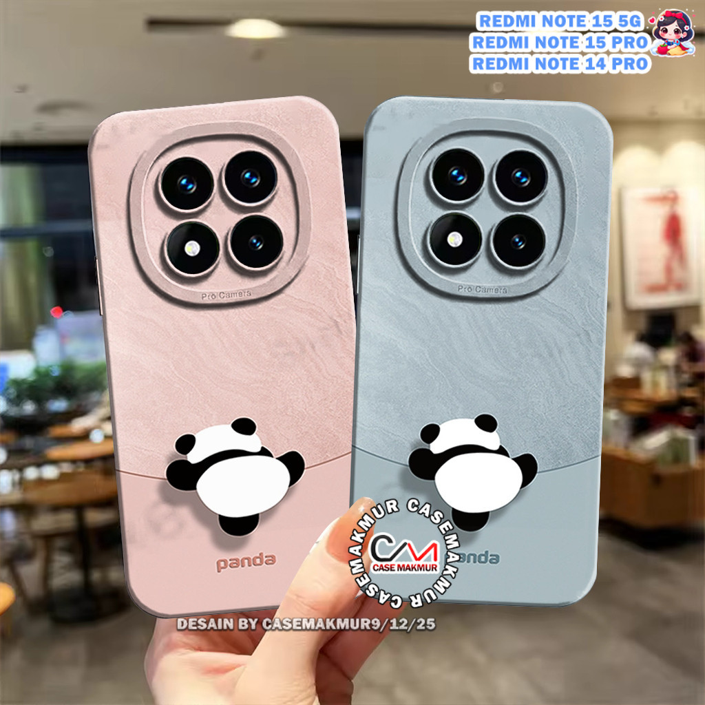 Case Karakter For Redmi Note 15 5g / Note 15 Pro / Note 14 Pro - Softcase Lentur - Anti Slip