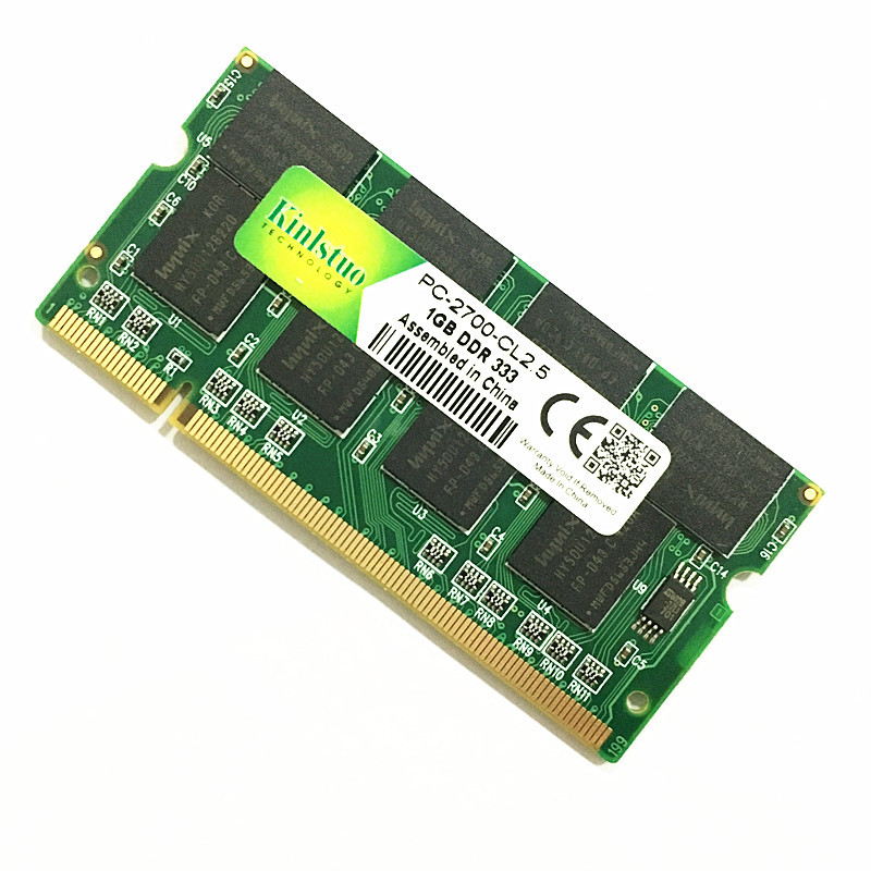 For Notebook Somm Memoria Laptop Memory Ram PC3200PC2700PC2100  DDR 400333266MHz 200PIN ddr1 For 1GB
