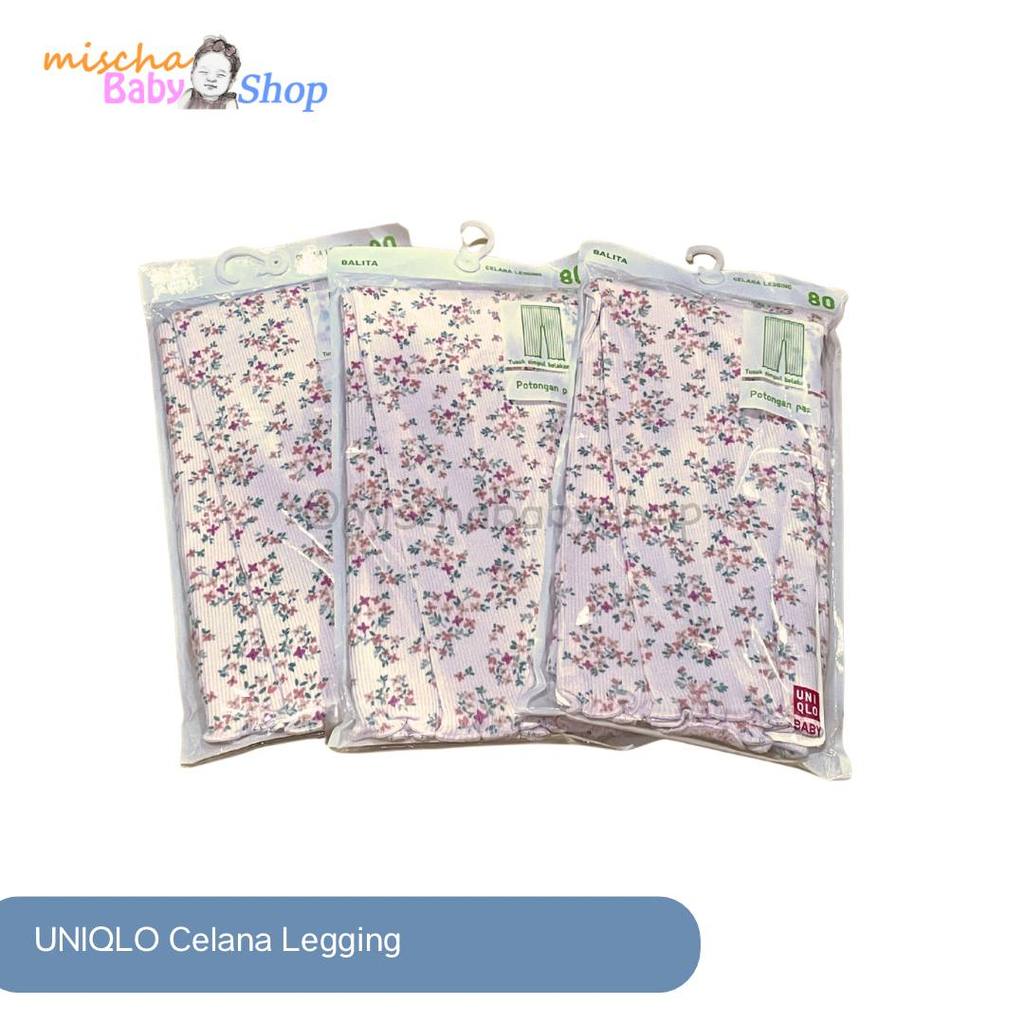 UNIQLO Celana Legging Pink | Celana Anak Perempuan