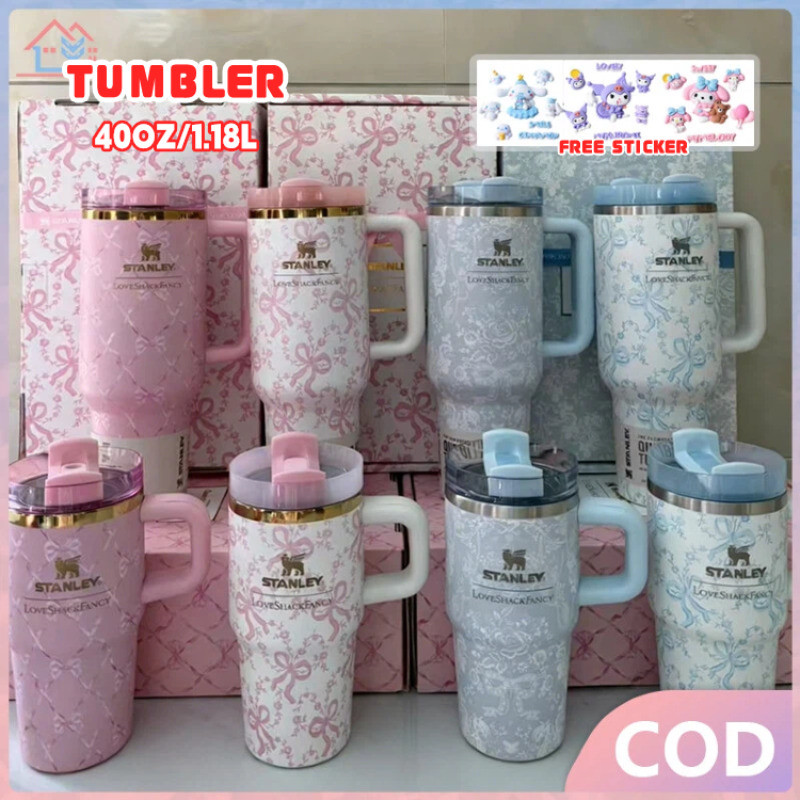 [COD]Tumbler 304 Stainless Termos Insulated Cup 1200ml Portable Aesthetic Termos Lucu Botol Minum Be