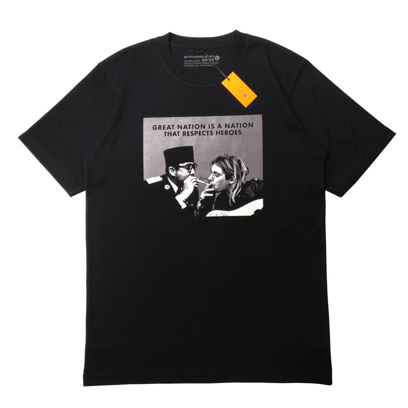 Kaos Soekarno X Kurt Cobain | Hot Item