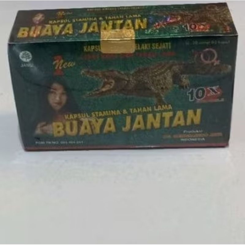 buaya jantan isi 20 sachet 40 kapsul