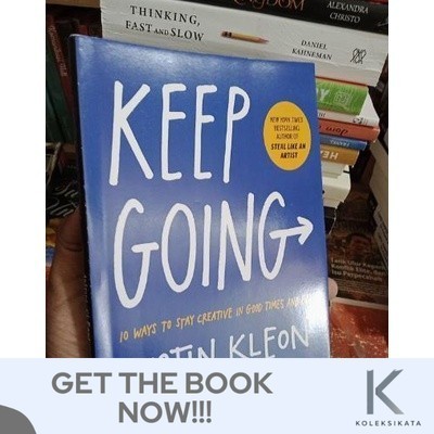 Buku KEEP GOING by Austin Kleon
