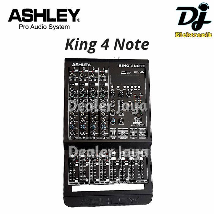 Mixer Analog Ashley King 4 Note / 4Note - 4 channel