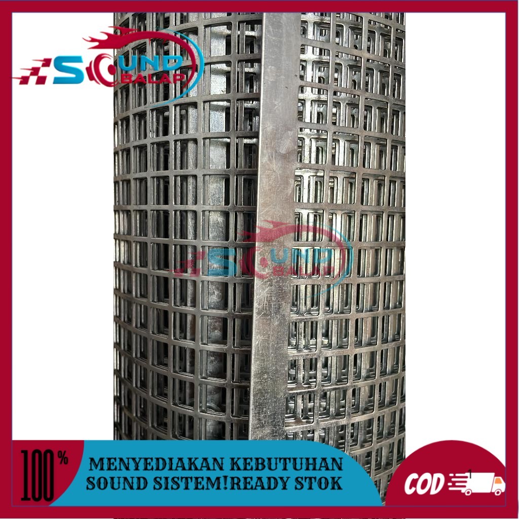 Ram box speaker lubang kotak ukuran 60x120 GRILL BOX SPEAKER