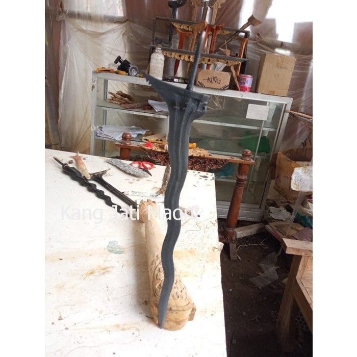 KERIS LANGKA BISA BERDIRI SEMPONO KELENG Asli Paling Mewah Ftr544