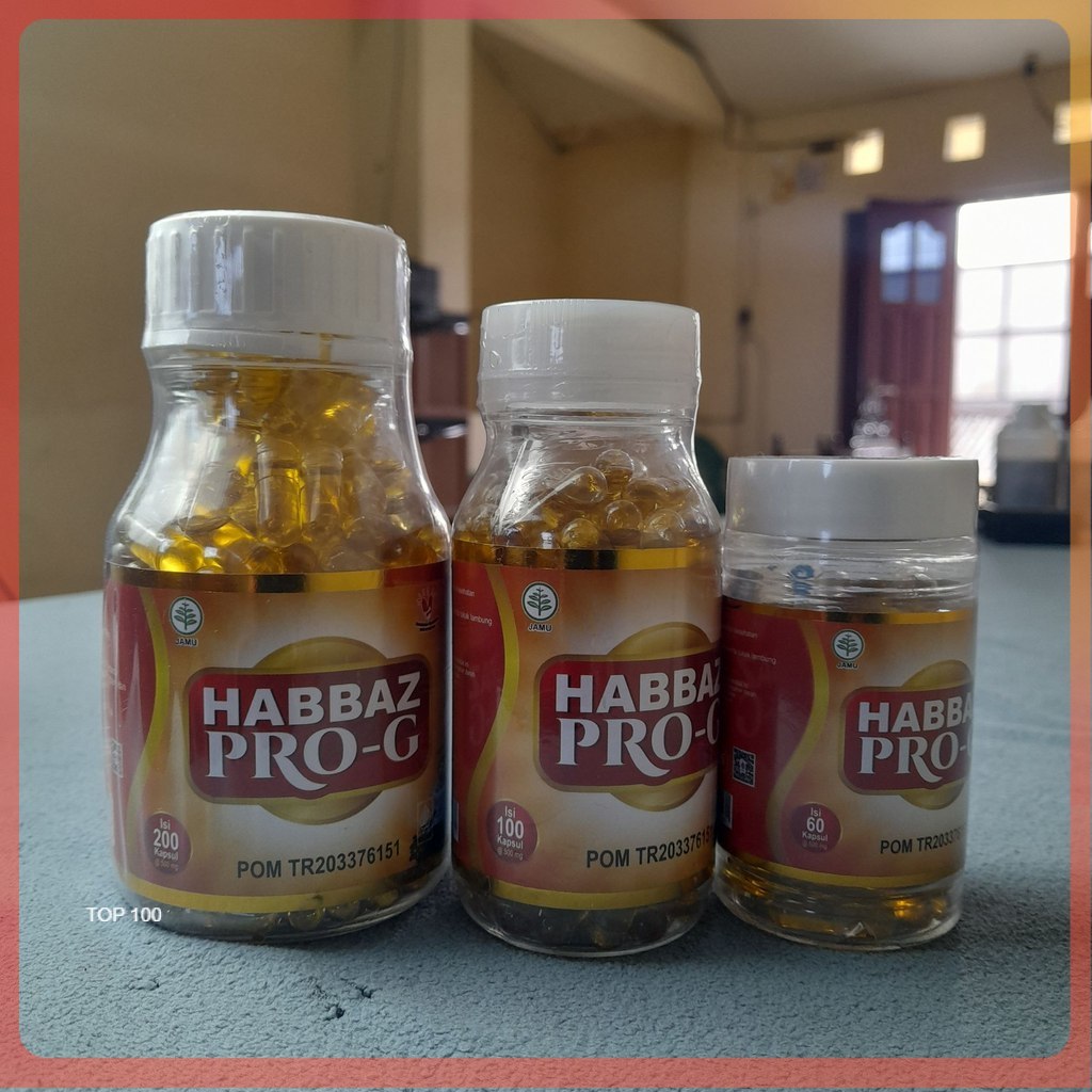 Obat Herbal Kolesterol Trigliserid Batuk Pilek - Habbaz Pro G