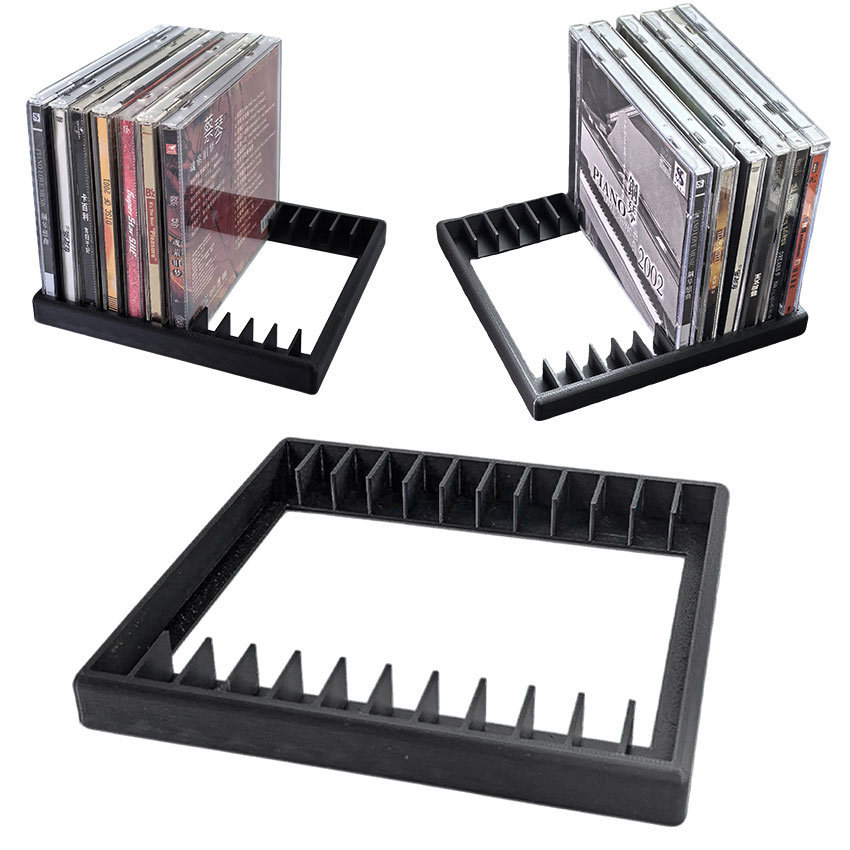 Rak Kaset CD DVD Display Rack Stand Organizer / Tempat Penyimpanan CD DVD / Rak / Crate / Tempat /