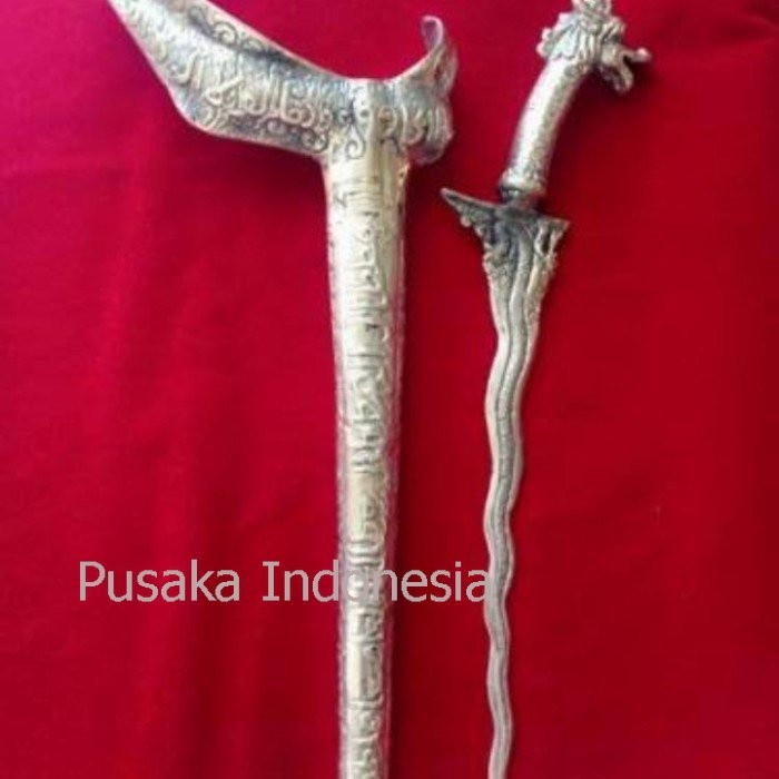 Keris Naga Sasra Nogo Sosro Kuningan Besar Antik Dijamin Paling Murah Seindonesia PI7666
