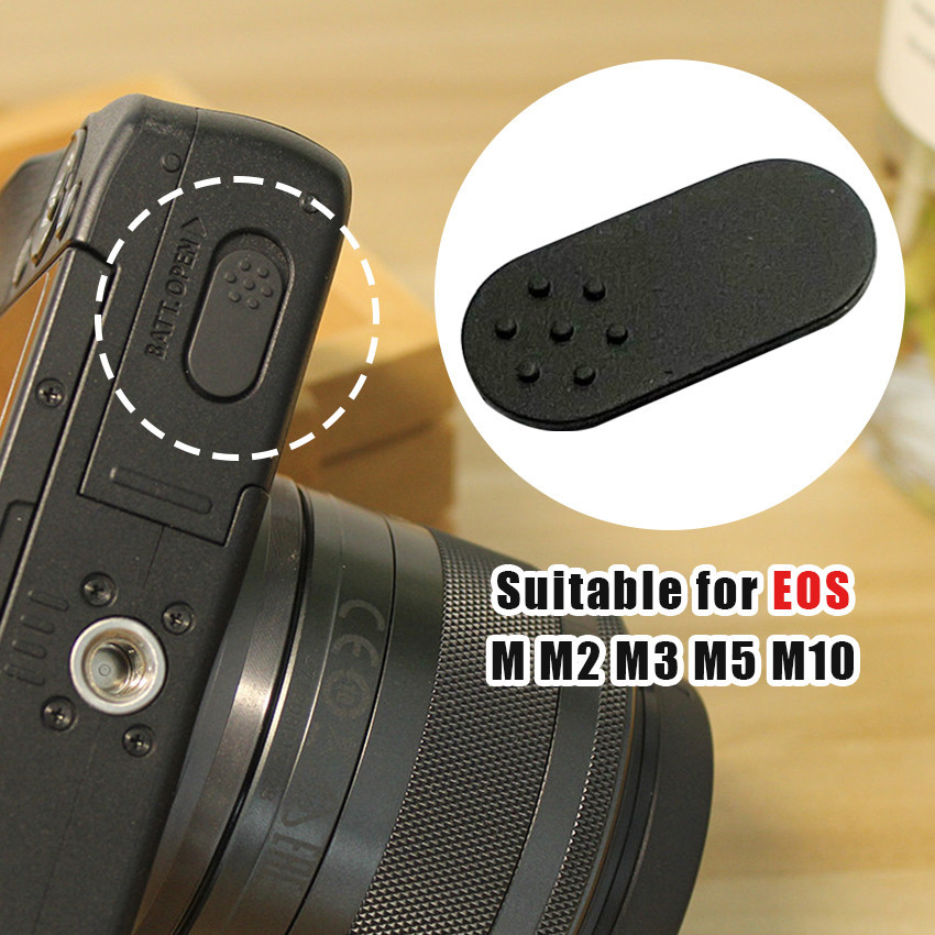 Karet Rubber Tutup Baterai Canon EOS M M2 M3 M50 M10 M100