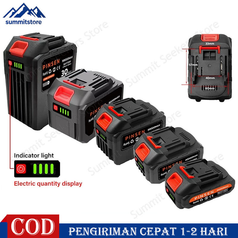 MT-21V 5/10/20/30Sel 40000mah Bor Baterai Makita genggam portabel Gergaji litiumKunci pas listrikPen