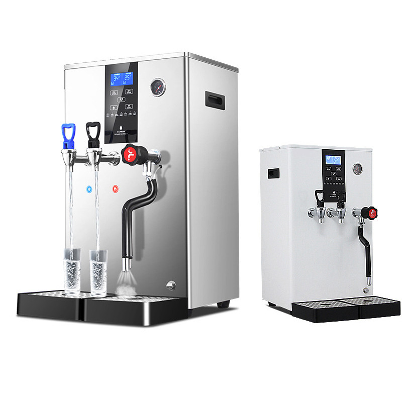 20L Steam Water Boiling Machine Hot Water spenser Heater Boiler Machine Milk Frother Coffee Milk Bub
