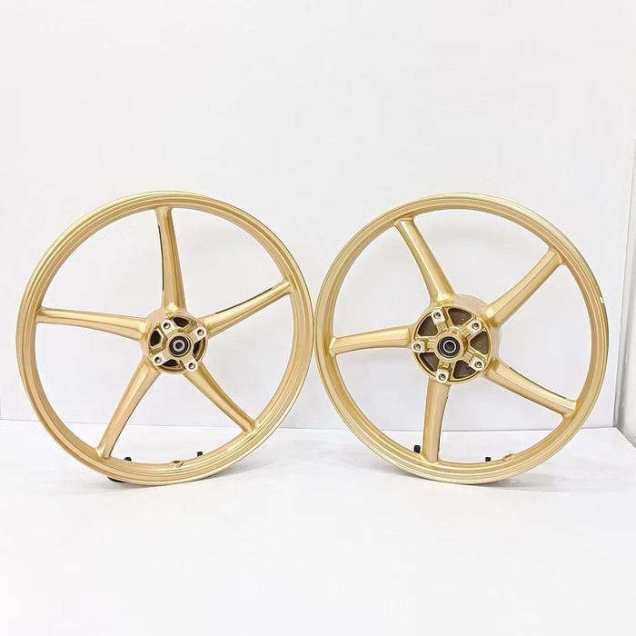 Velg Racing ENKEI 522 / SP522 CNC Ring 17 w,Palang 5 PNP untuk Honda Supra GTR 150 / Sonic 150 , Sup