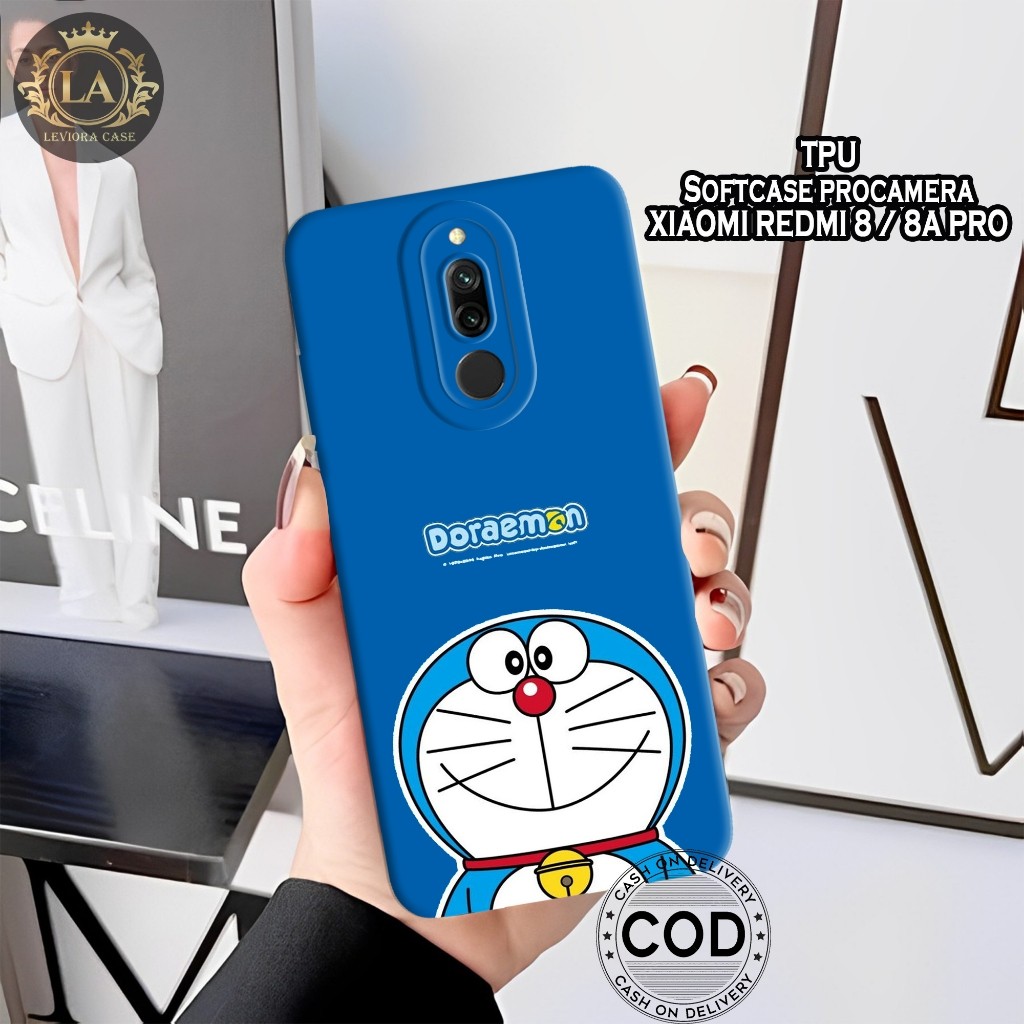 XIAOMI REDMI 8/8A PRO - Leviora Case - Fashion Case Doraemon - Softcase XIAOMI REDMI 8/8A PRO- Case 