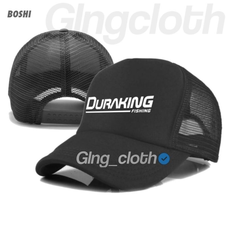Topi Duraking Fishing Trucker Jaring / Topi Mancing Duraking
