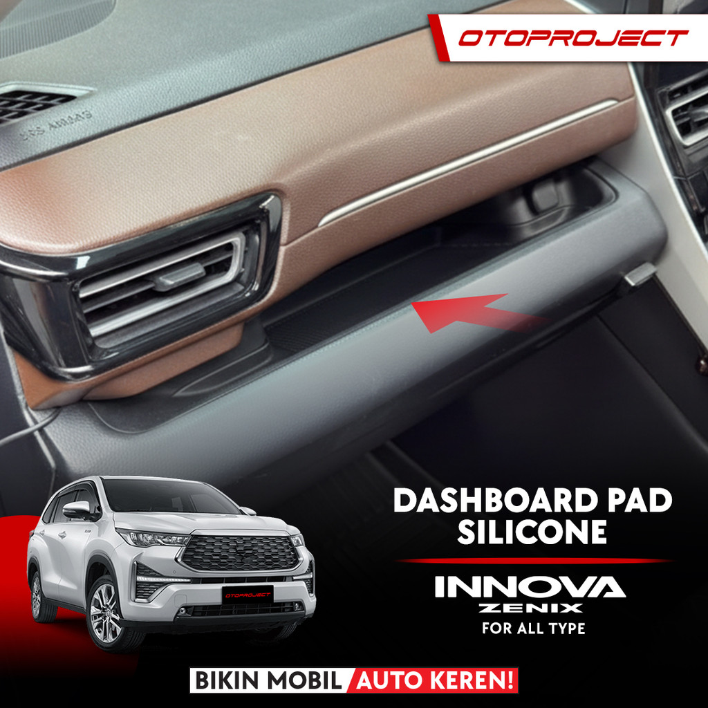 Otoproject – Dashboard Pad Silicone Innova Zenix | Alas Dashboard Innova Zenix