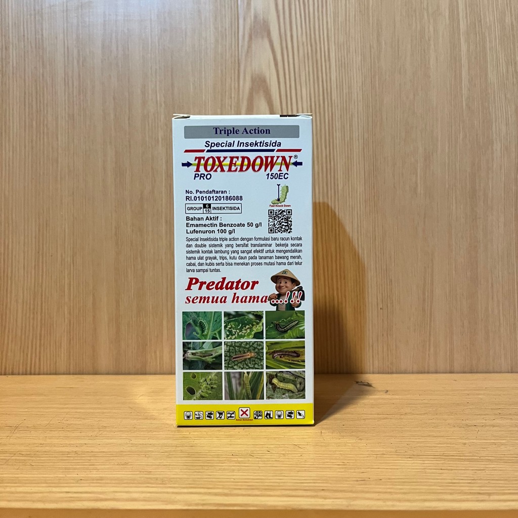 INSEKTISIDA TOXEDOWN 150 EC 250 ML PREDATOR SEMUA HAMA