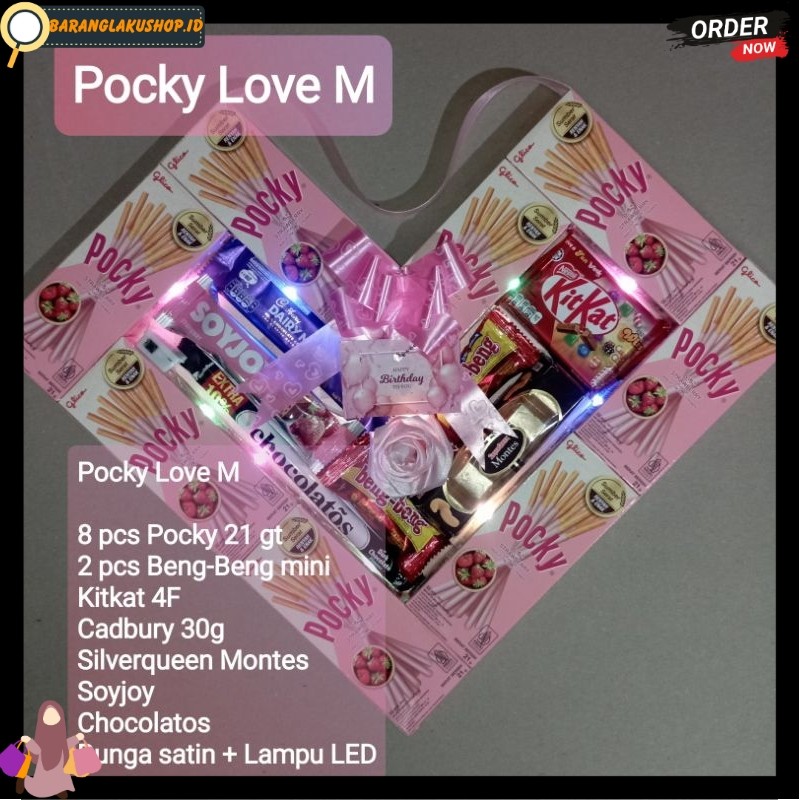 Pocky Love Choco - Pocky Love Part 2 - Valentine Gift Hadiah birthday, graduation, anniversary, Vale