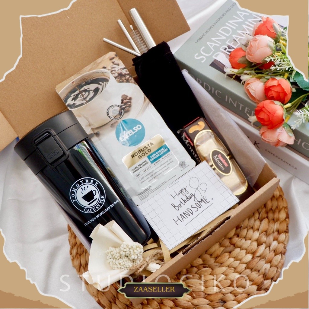 Sale Hampers Cowok / Kado Ulang Tahun Cowok Cewek / Hampers Gift Box Wisuda Ulang Tahun Anniversary 