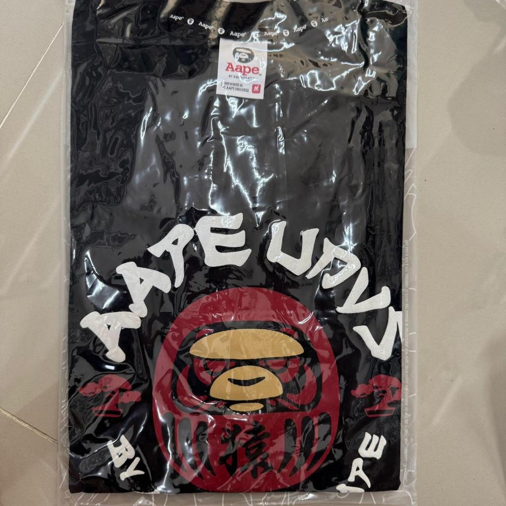 AAPE A Bathing Ape Daruma Tshirt Tee Authentic / Baju Kaos AAPE Original