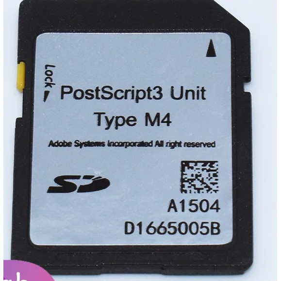 1PCS Postscript 3 Unit Type M4 for Ricoh MP MP C4503 C5503 C6003 MPC4503 MPC5503 MPC6003