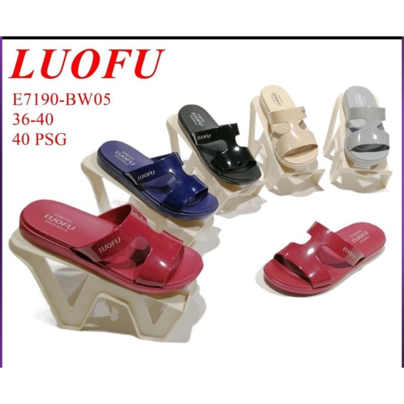 Luofu 7190 A01 KS5CNEWB/ BW05 SANDAL SELOP WANITA RINGAN Luofu Import