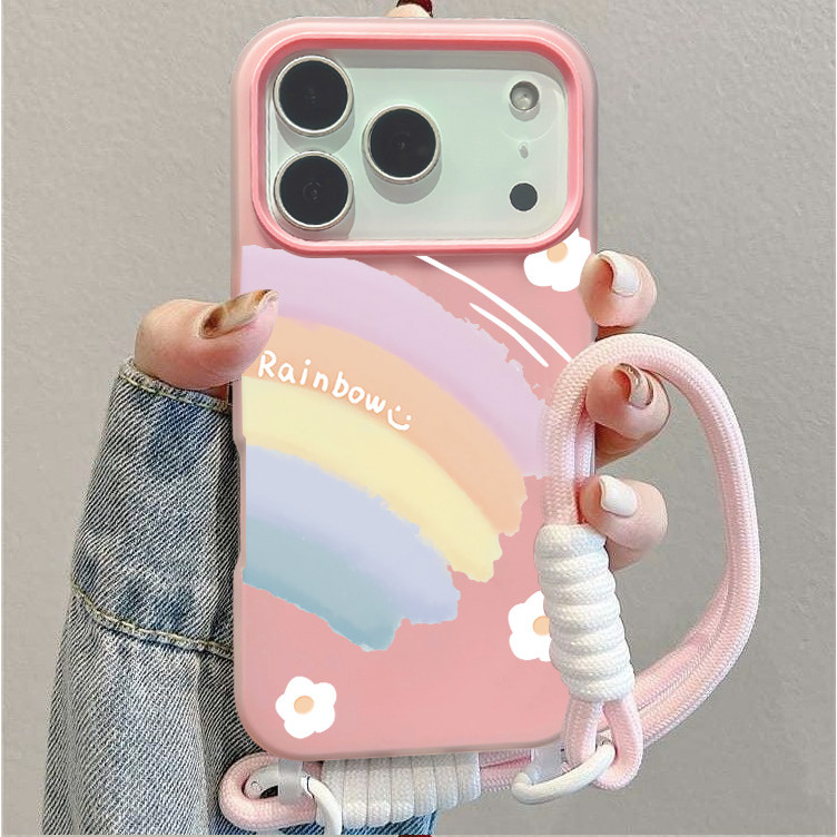 Sun Awan Jelly 2 In 1 Pelangi Case Oppo Reno 15F A6X A6 Pro 14F A3X A5 2025 A5 Pro A5I Case