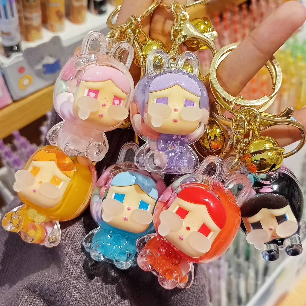 Gantungan Kunci Boneka Bunny Acrylic Bell Charm AW 0603239