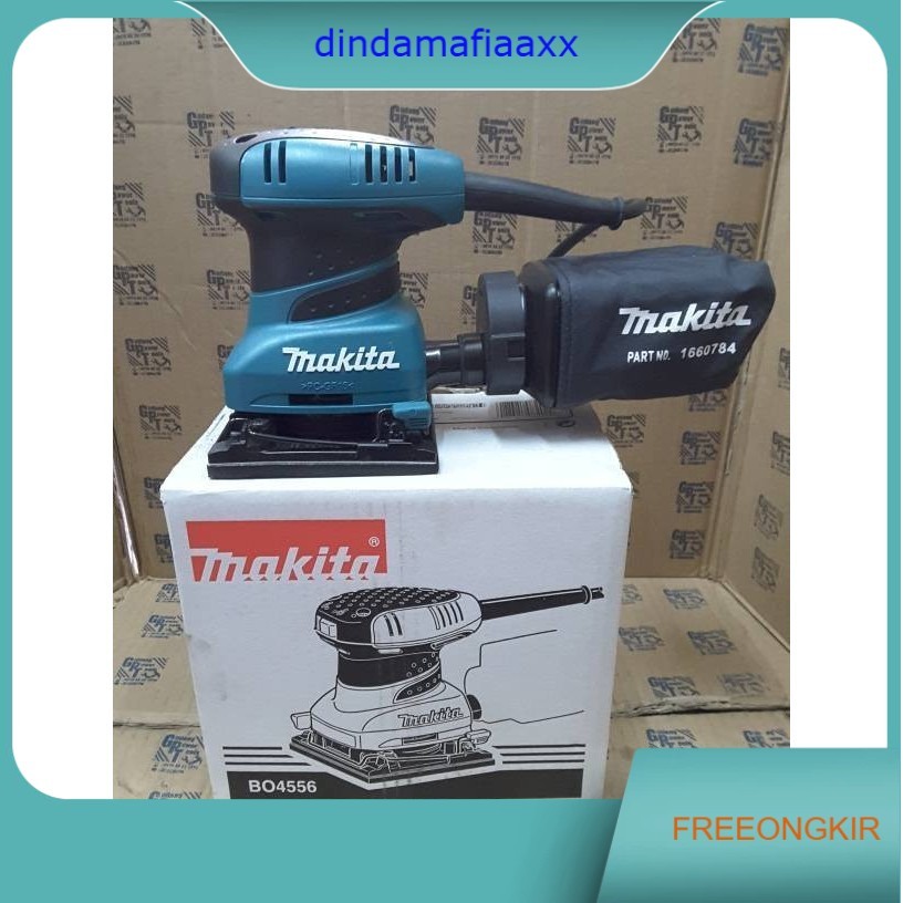 Mesin Amplas Sander Finishing Sander Makita Mesin Amplas Palm Sander Makita BO4556 BO 4556