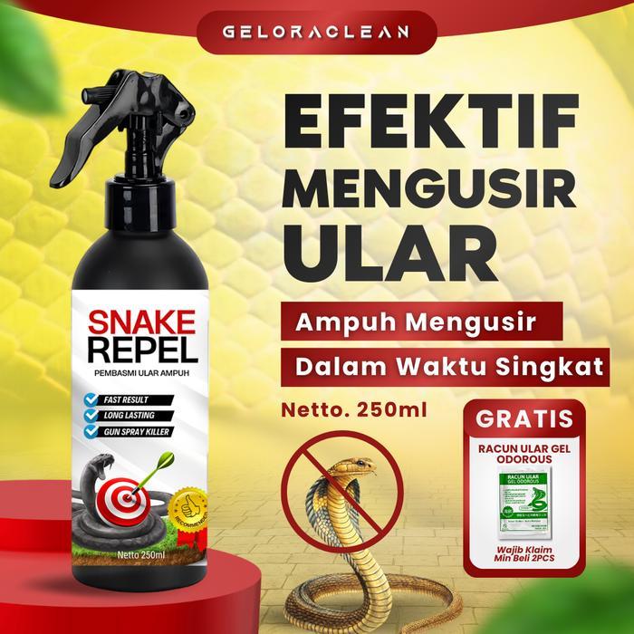 [PALING LARIS] Pembasmi Ular SNAKE REPEL Pengusir Ular Tanpa Racun Penangkal Ular Masuk Rumah Efekti