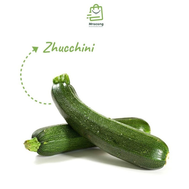 Zucchini Segar Cukini 250gr Perpack Sayur