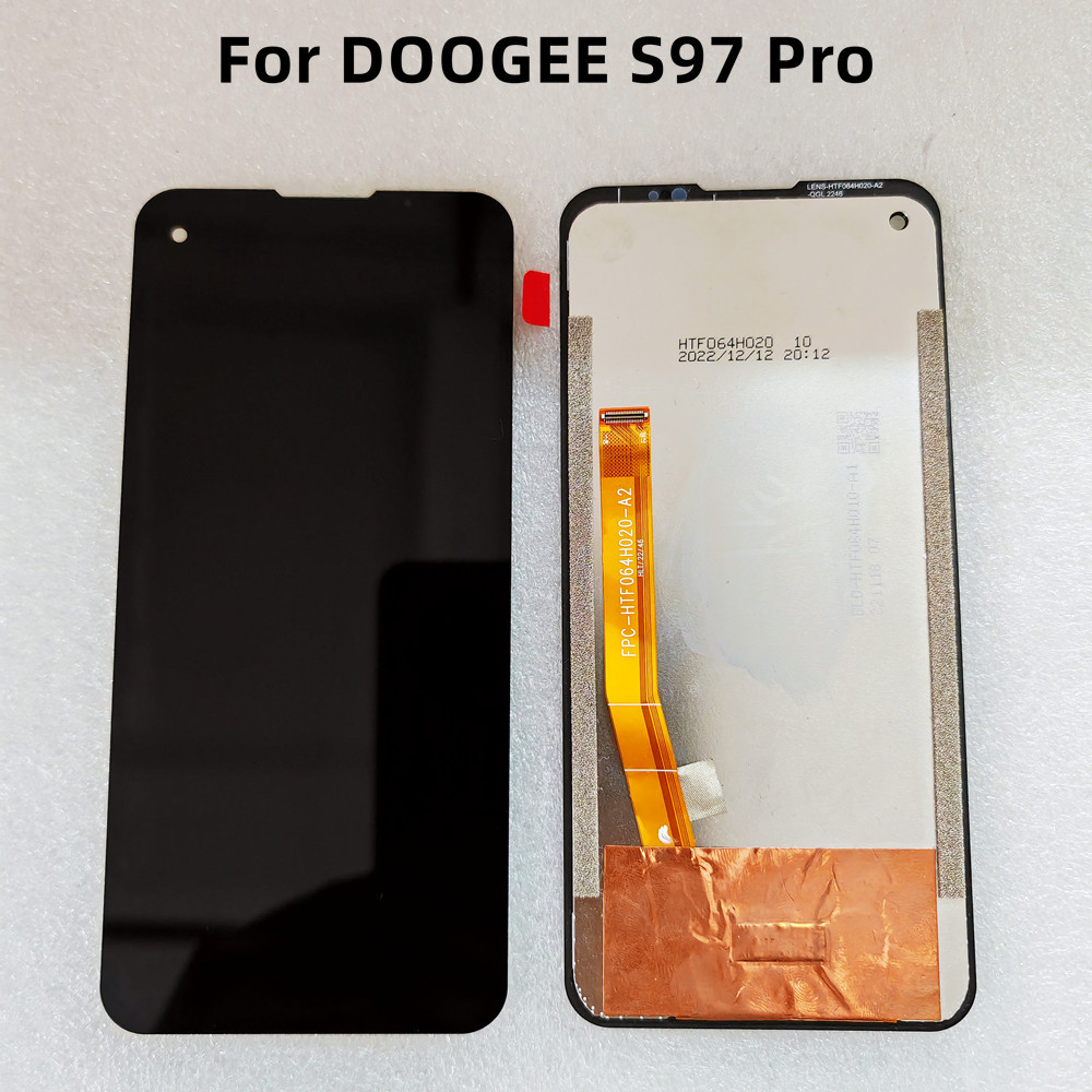 For DOOGEE S97 Pro LCD Display Touch Screen Replacement Digitizer Assembly