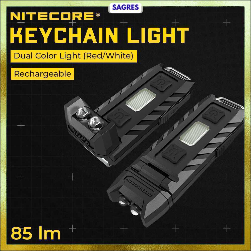 NITECORE Dual Color LED USB Rechargeable Keychain Light - THUMB
