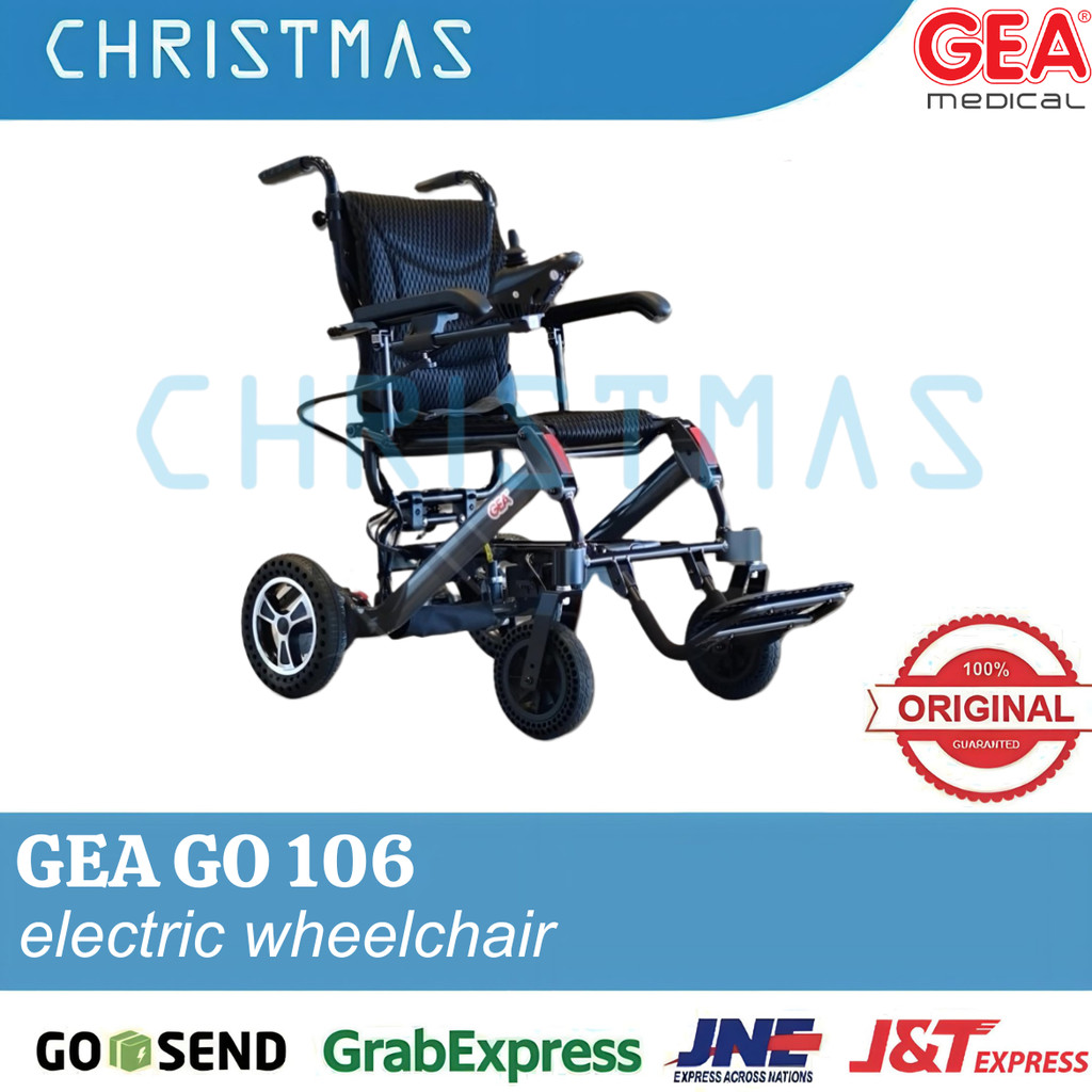KURSI RODA GEA GO 106 KURSI RODA TRAVEL ELEKTRIK GO-106 ELECTRA WHEEL CHAIR ELECTRIC GEA