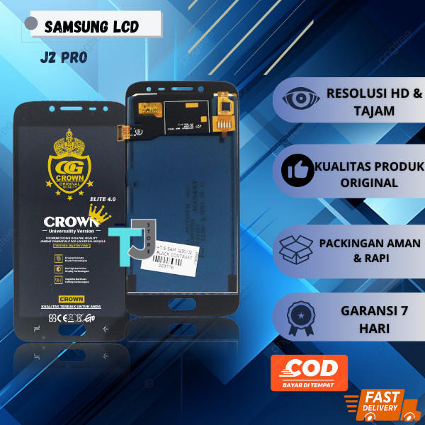 LCD SAMSUNG J2 PRO / TOUCHSCREEN SAMSUNG J2 PRO / J250 ORIGINAL COMPLETE FULLSET CONTRAS