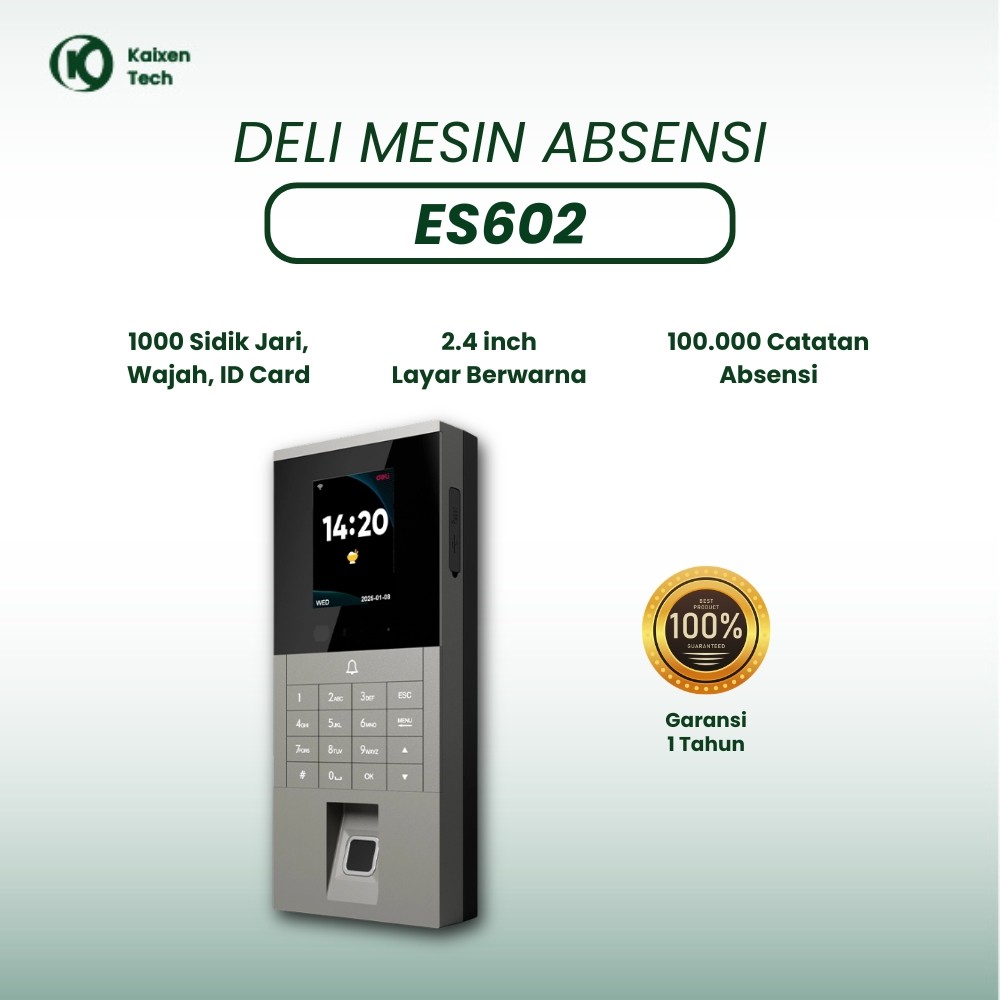Mesin Absensi Biometrik Sistem Absensi
