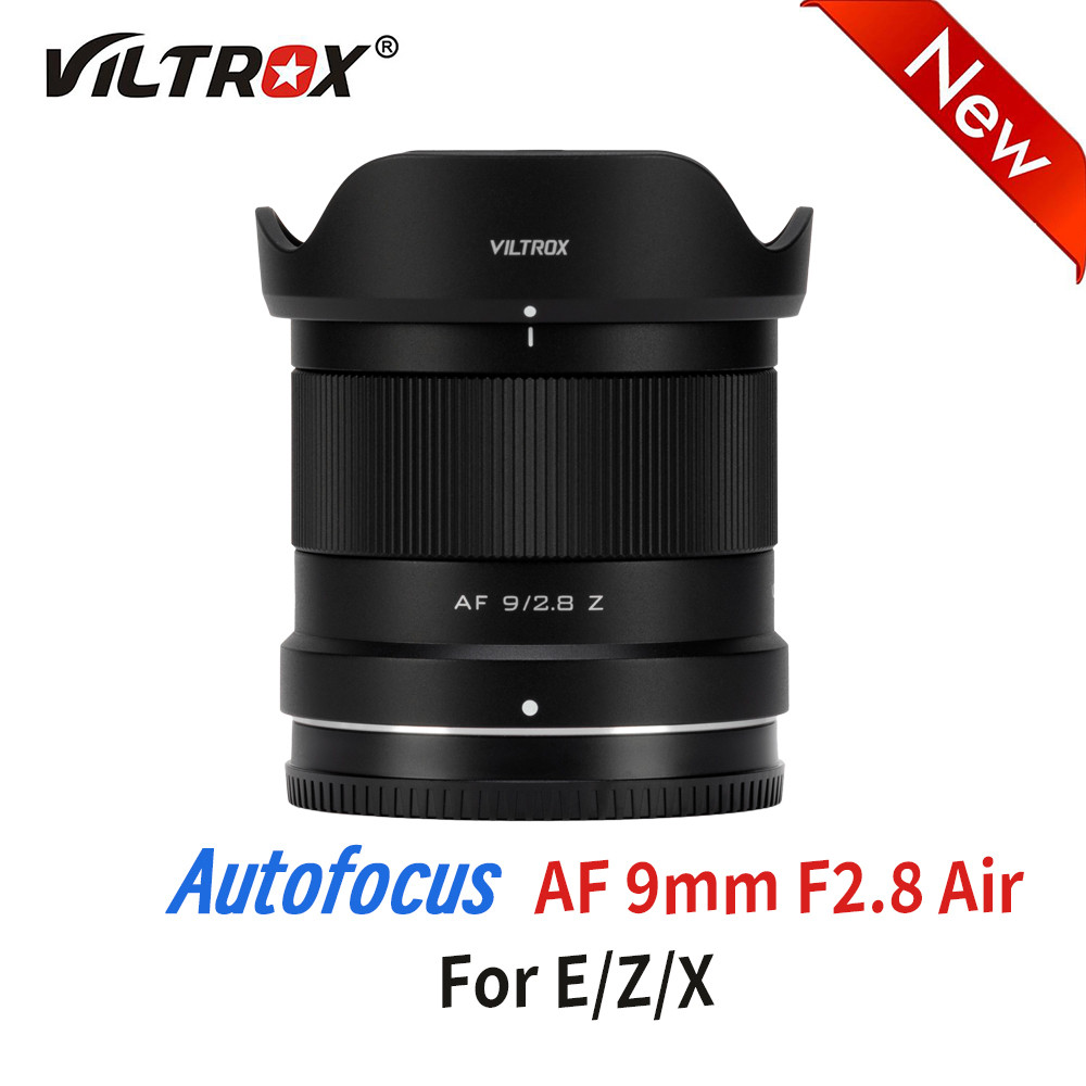 Lensa Kamera Viltrox AF 9mm F2.8 Air APS-C Auto Focus Lensa Prime Aperture Besar Untuk Kamera Fujifi