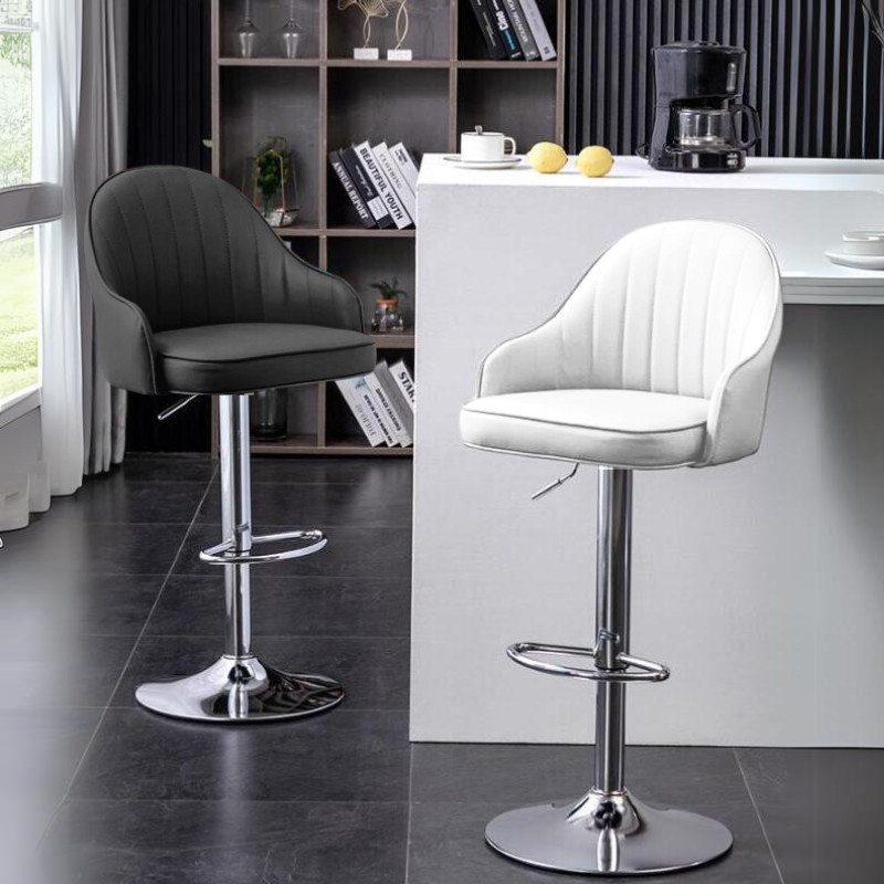 Kursi Bar Hidrolik Kursi Cafe Minimalis Kursi Putar Sandaran Empuk Kursi Bar Dapur Mini Bar Modern
